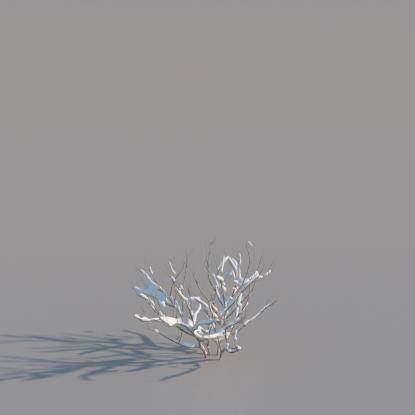 Snowy Generic Bush V1
