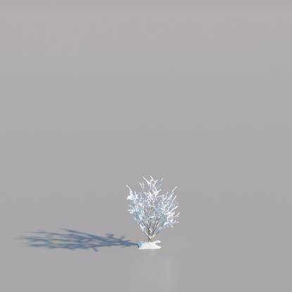 Snowy Generic Bush V5