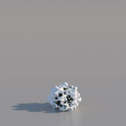 Snowy Pine Bush V2