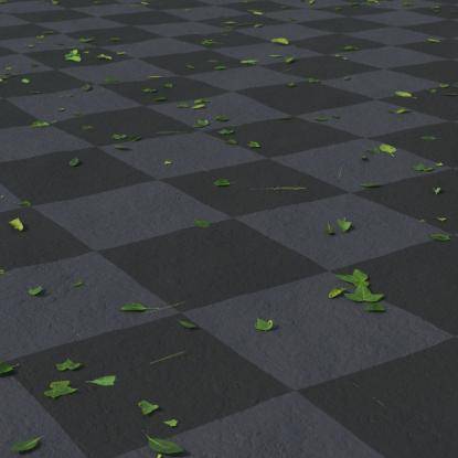 Green leaves preset v1